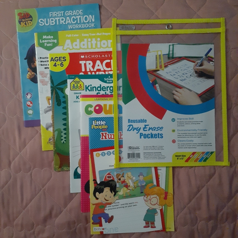 📚🎨 3/$15 *NEW* Early Education Learning Work Books